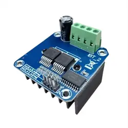 1 pz doppio BTS7960 DC 43A modulo Driver motore passo-passo modulo PWM H-Bridge per Smart Car