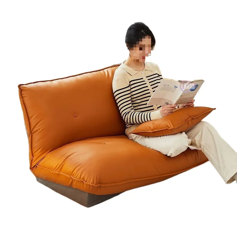 

Lazy sofa bed, reclining bedroom foldable and sleepable, leisure bed tatami dual-purpose dormitory balcony small sofa