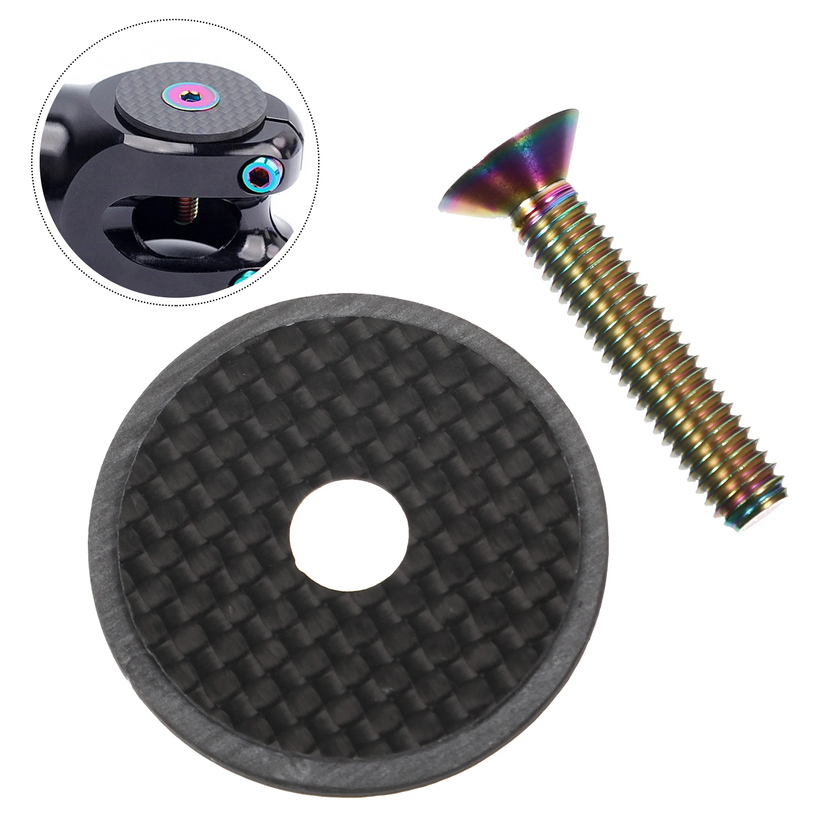 

1 set Bike Headset Cap High Quality Road Bicycle Fork Stem Cover Bowl Protector For Mountain Bike Refit Accessories