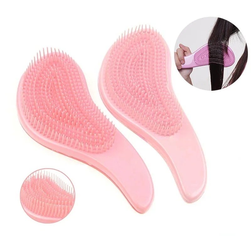 1pc Magic Detangling Comb Anti-static Massage Hair Brush Tangle Detangle Air Cushion Hair Brush Salon Barber Hair Styling Tools