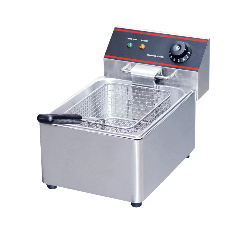Just Large Capacity Single Tank Electric Fryer Intelligent Constant Temperature Street Vending Desktop Commercial Deep Fryer
