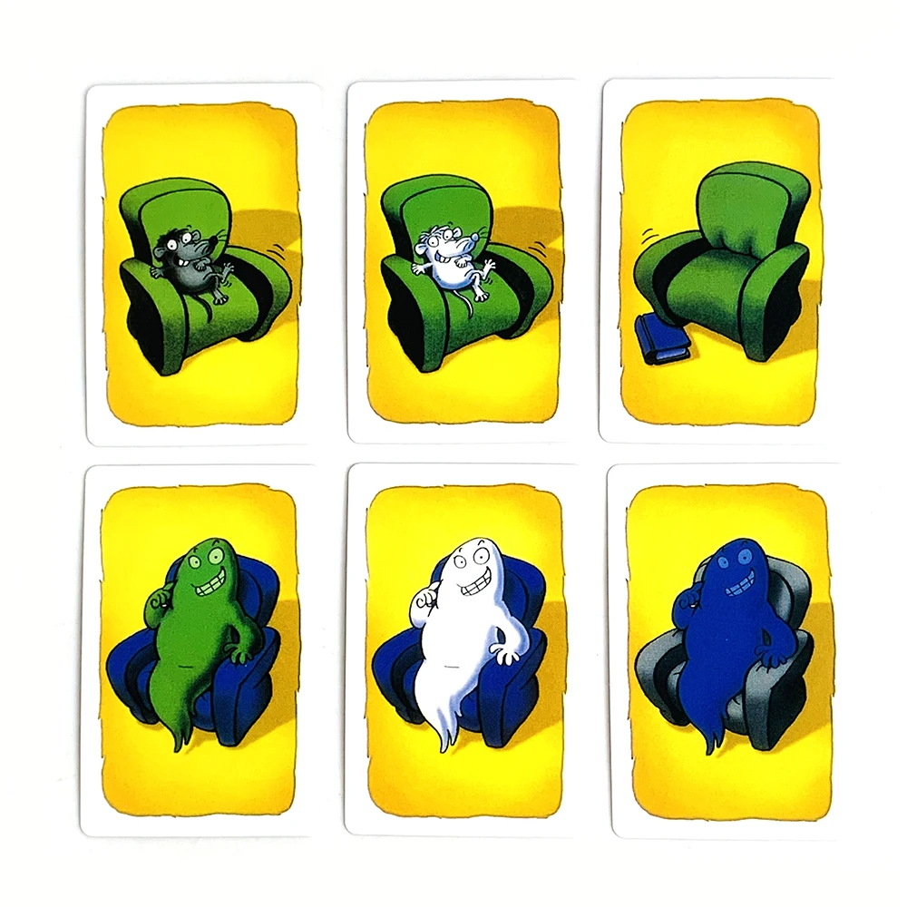 Jeu de société jeu de fête en famille jeu heureux nuit coopération stratégique jeu de cartes jeux de fête jeux d'halloween