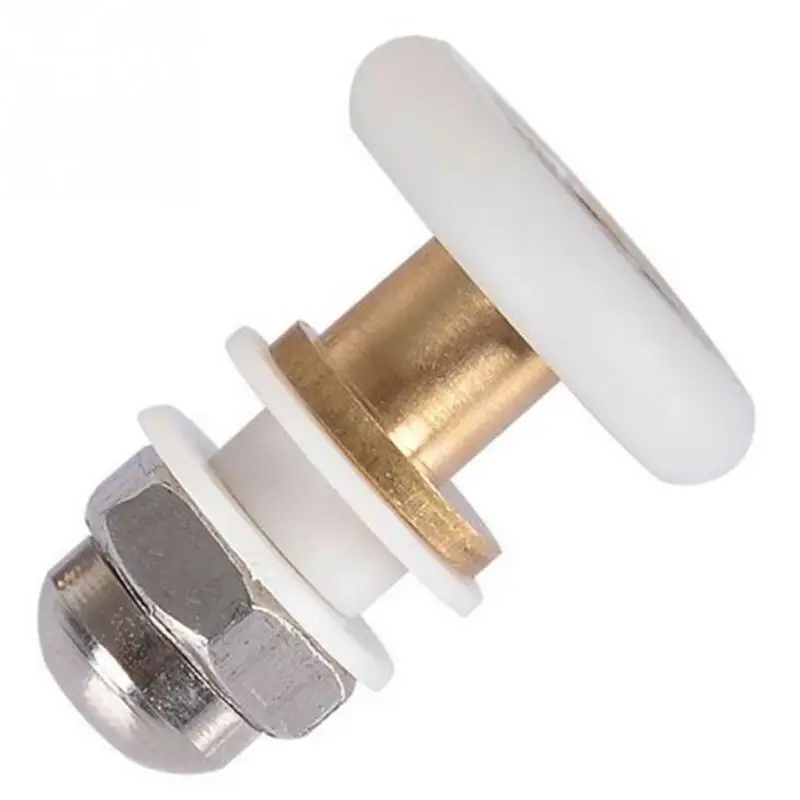 Replacement Brass Bathroom Shower Door Roller Durable Roller Shower Rooms Cabins Pulley Shower Room Roller  Wheels Pulleys