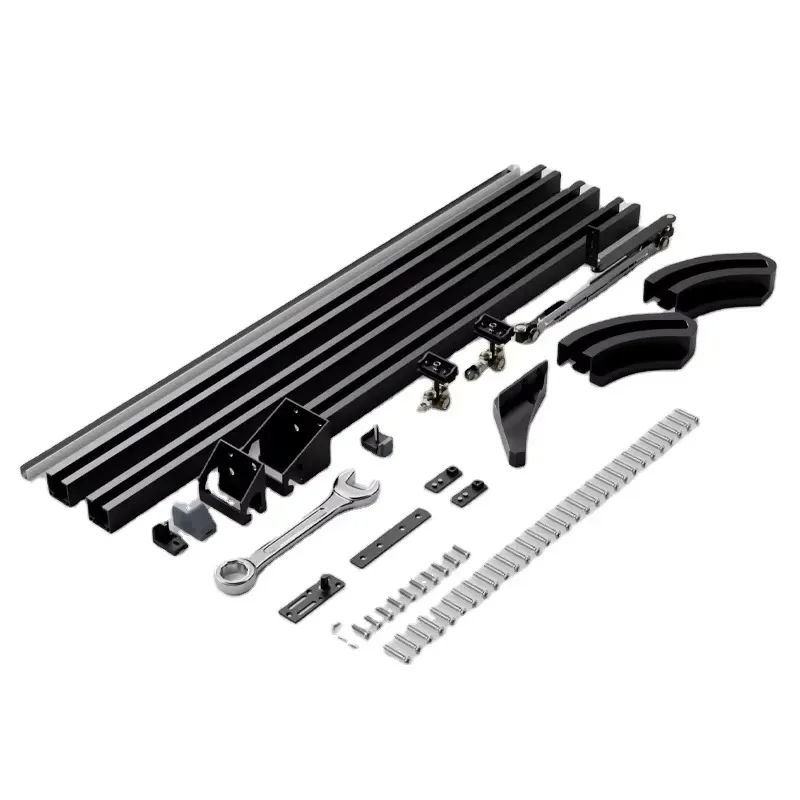 Soft Sliding Door Roller Set Multi Capacity Flush System for Inner Doors