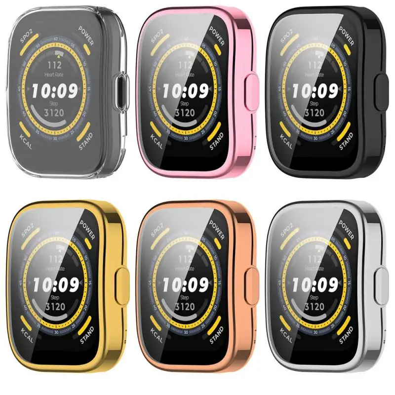 Protective Case All Inclusive Harmless Safety Plating Smart Wearable Devices Highly Rated Tpu Protective Case Simple Tpu