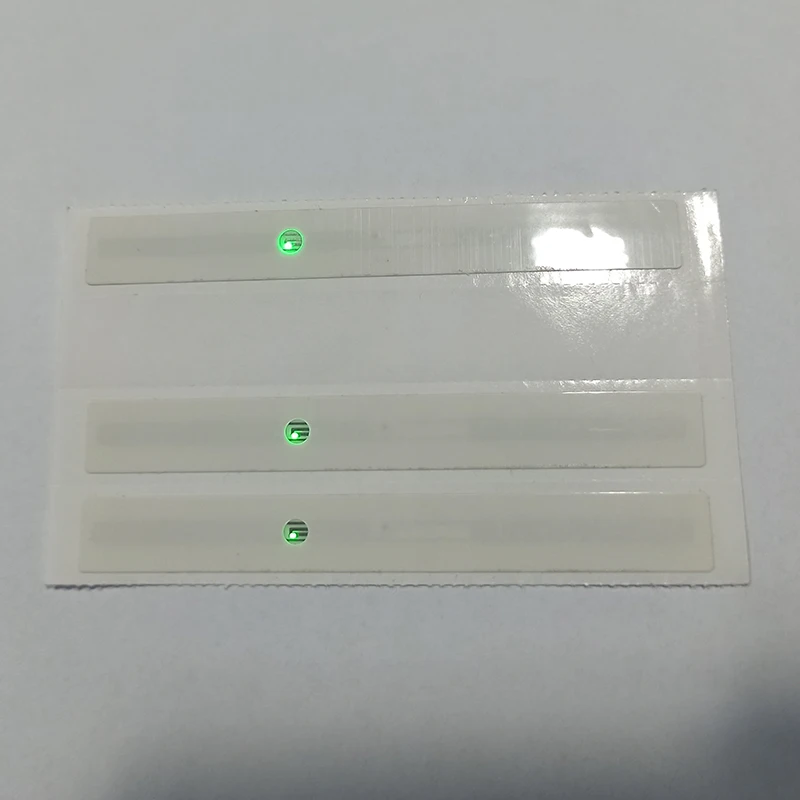 10pcs EPC GEN2 Passive LED No Battery Flash Anti-matal PCB Paper Label UHF RFID Tag With Light