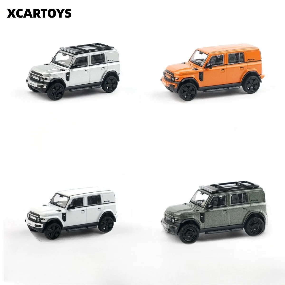 Tuoyi Alloy Car Model 1/64 Chery iCAR V23 iCAR-V23-iCAR-V23ICAR Pearlescent White Car Model