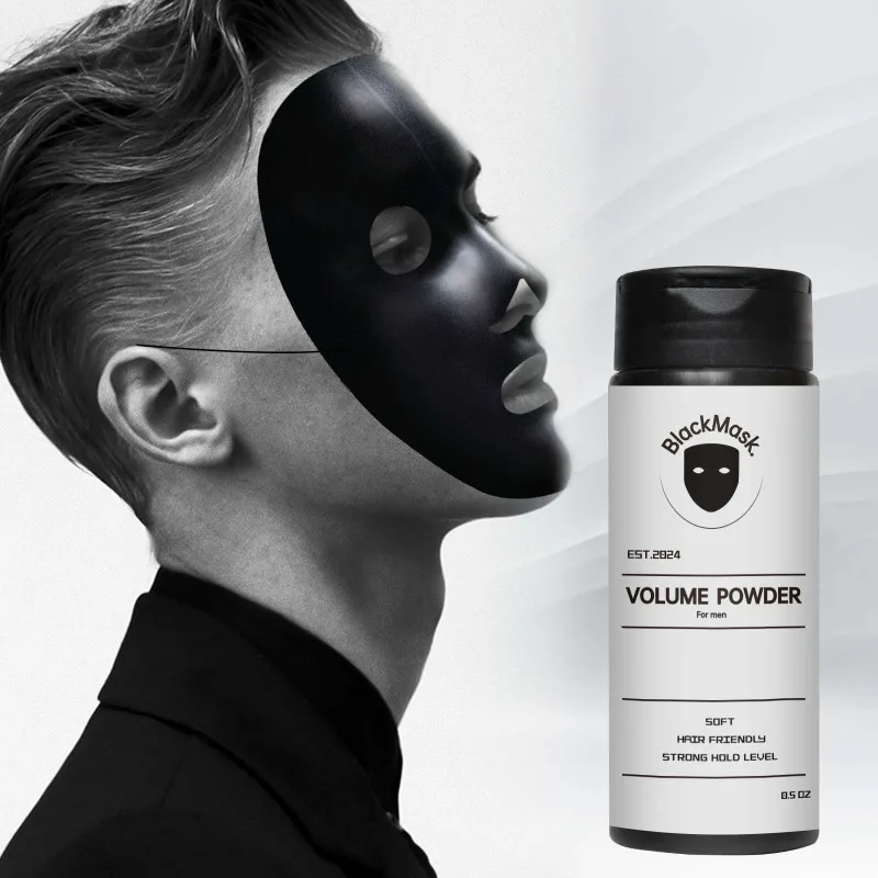 Men Hair Texture Powder Strong Long Lasting Hold Add Texture Volumizing Styling Hair Setting Powder Matte Finish