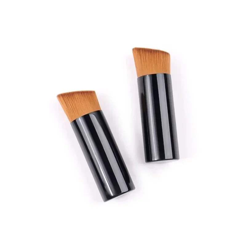 1Pc Face Blush Liquid Powder Brush Oblique Foundation Makeup Brushes High-end Foundation Blending Brush