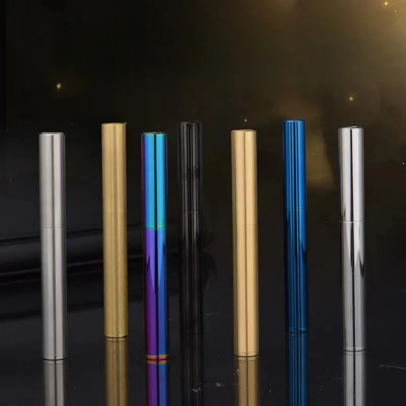 

2025 New Brass Kerosene Nunchakus Lighters Windproof Mini Retro Grinding Wheel Ignition Flint Free Fire Men Smoking Toy Gift