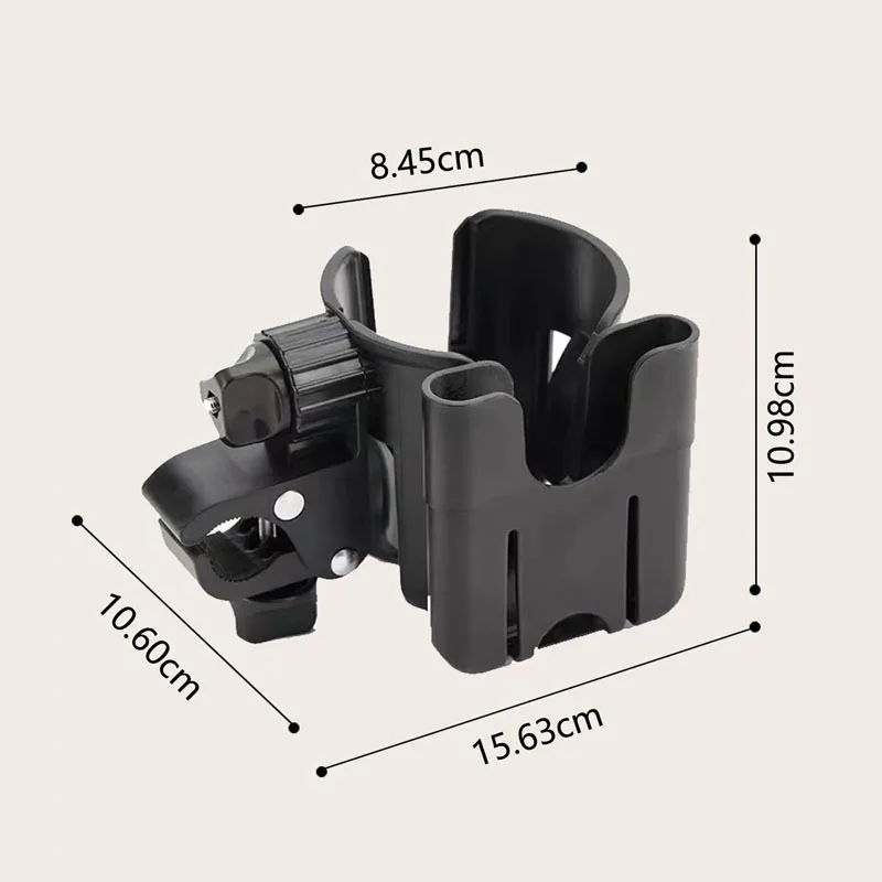 Pram Cup Holders Baby Stroller Water Cup Holder with Mobile Phone Holder Cart Carbicycle Pushchair Bottle Rack Phone Holders