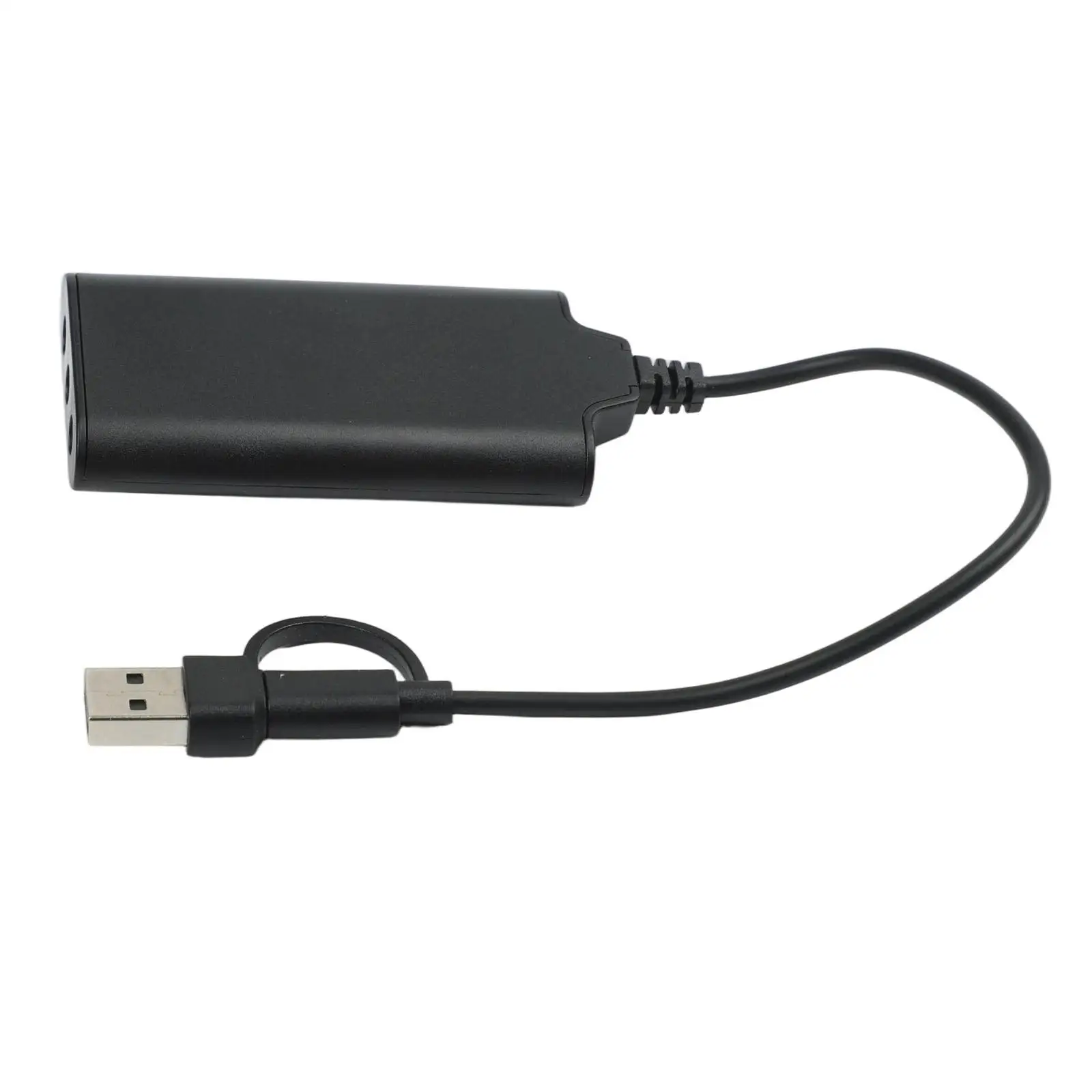 

Compact USB Sound Card with Virtual 7 1 Surround Sound Support for Enhanced Audio Experience on PC and Laptops