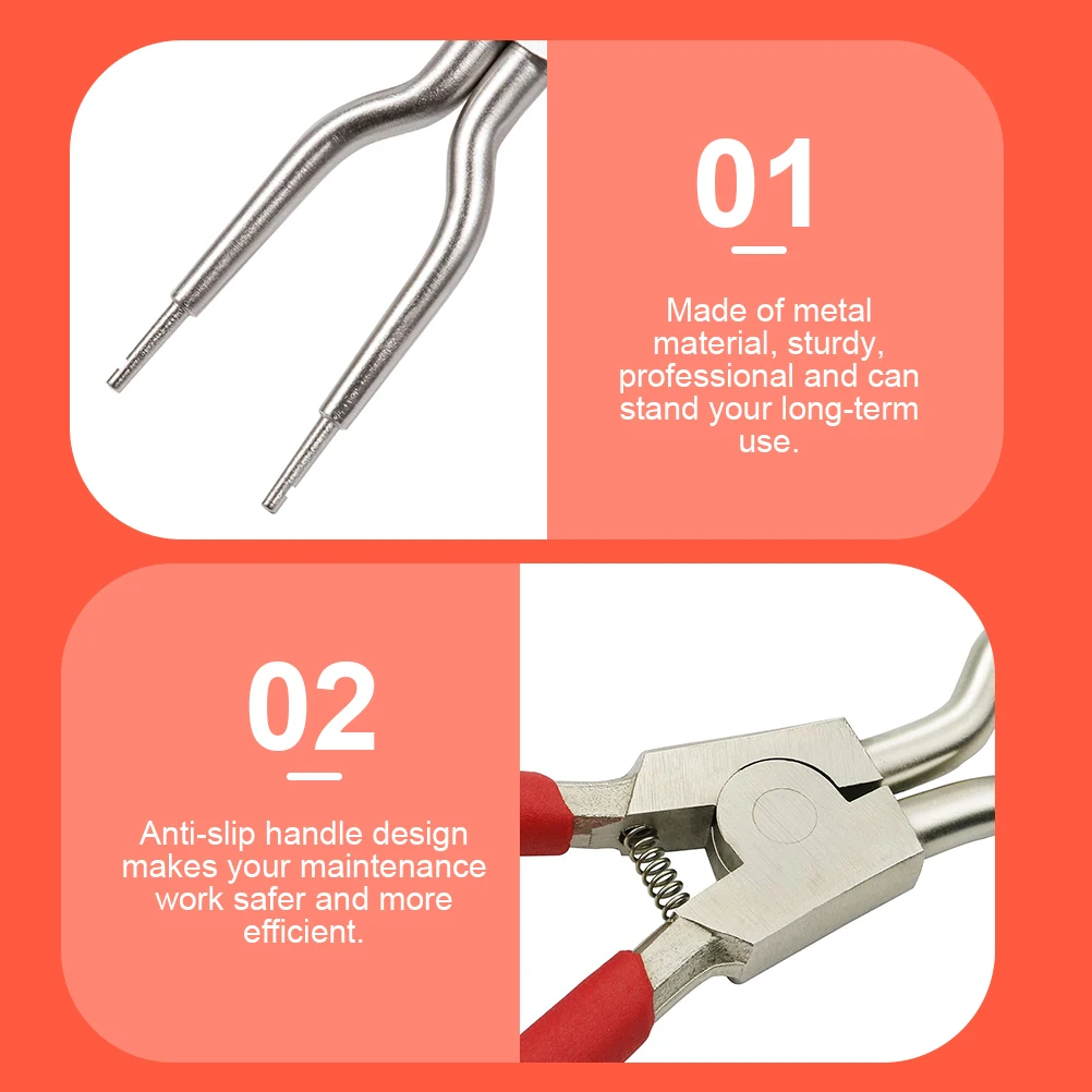 

Washing Machine Tools Spring Remover Pliers for Inner Outer Cylinders Tub Disassembly Durable Metal Anti Slip Handle Easy Carry