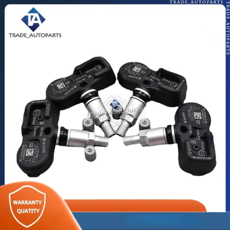 

PMV-CA14 40700-6WY0B For 2014-2018 Infiniti Q70 QX80 Nissan 370Z GT-R Tire Pressure Monitor Sensor 4PCS TPMS 433MHZ 40700-62B0A