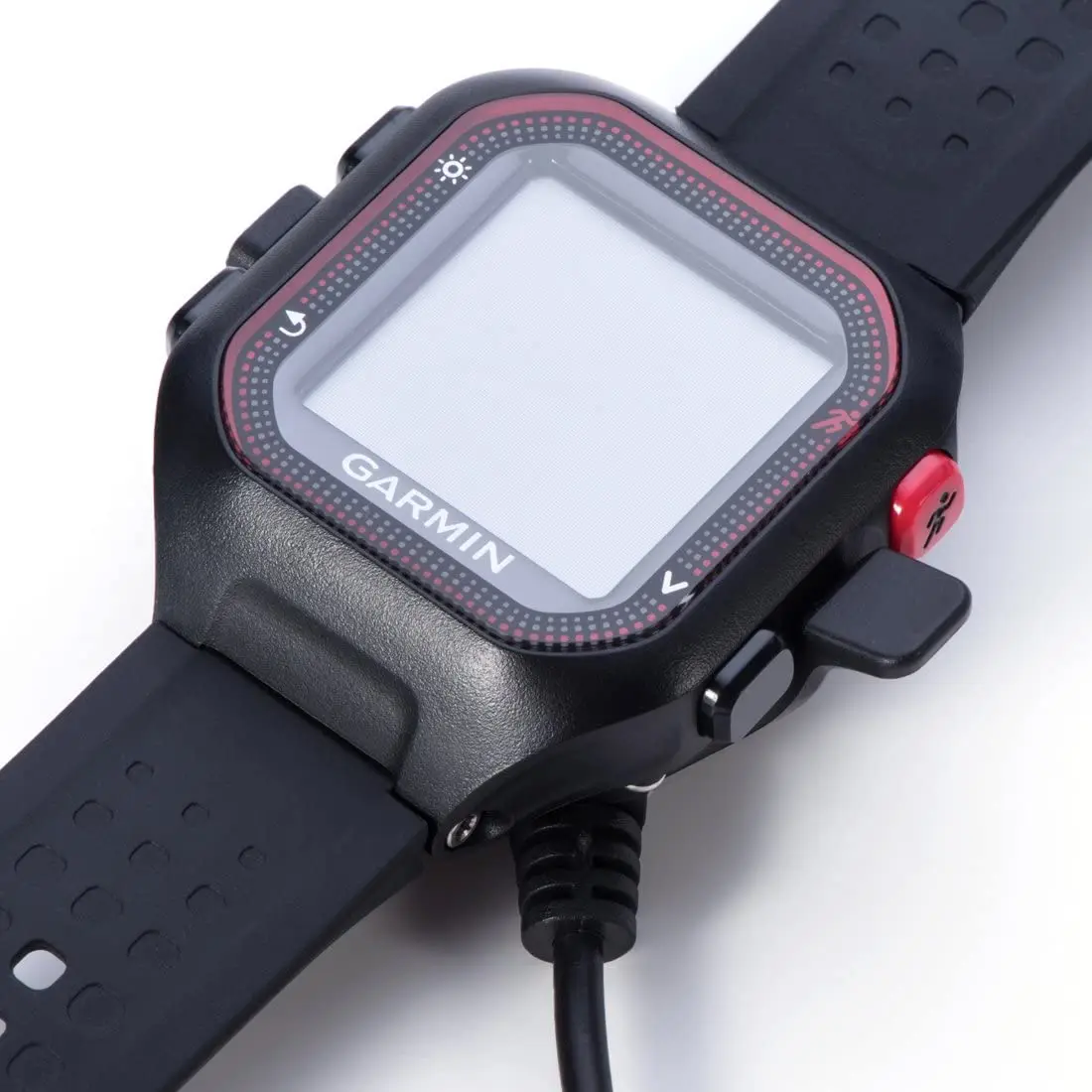 Substituição usb carregador de carregamento cabos doca para garmin forerunner 25 pequeno gps correndo relógio