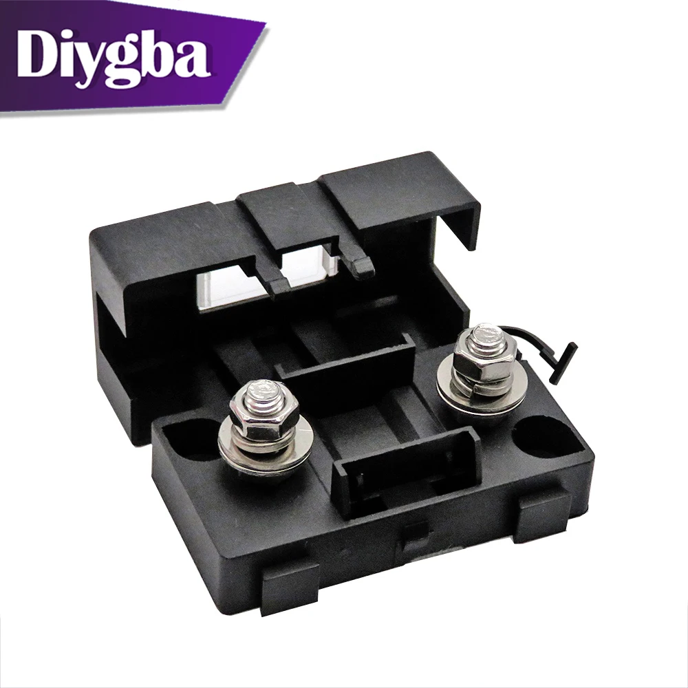 1 SZTUK 52x27,5 mm ANS-8 Wtyczka widełkowa trąbki Uchwyt bezpiecznika Podstawa płyty zabezpieczającej Bagażnik samochodowy Skrzynka bezpieczników Typ śruby DIYGBA — zdjęcie produktu 3