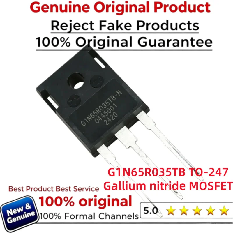 5-10-20PCS New Original Transistor G1N65R035TB-N G1N65R035TB G1N65R035 650V New Material Gallium Nitride GaN FET GaNFET TO-247