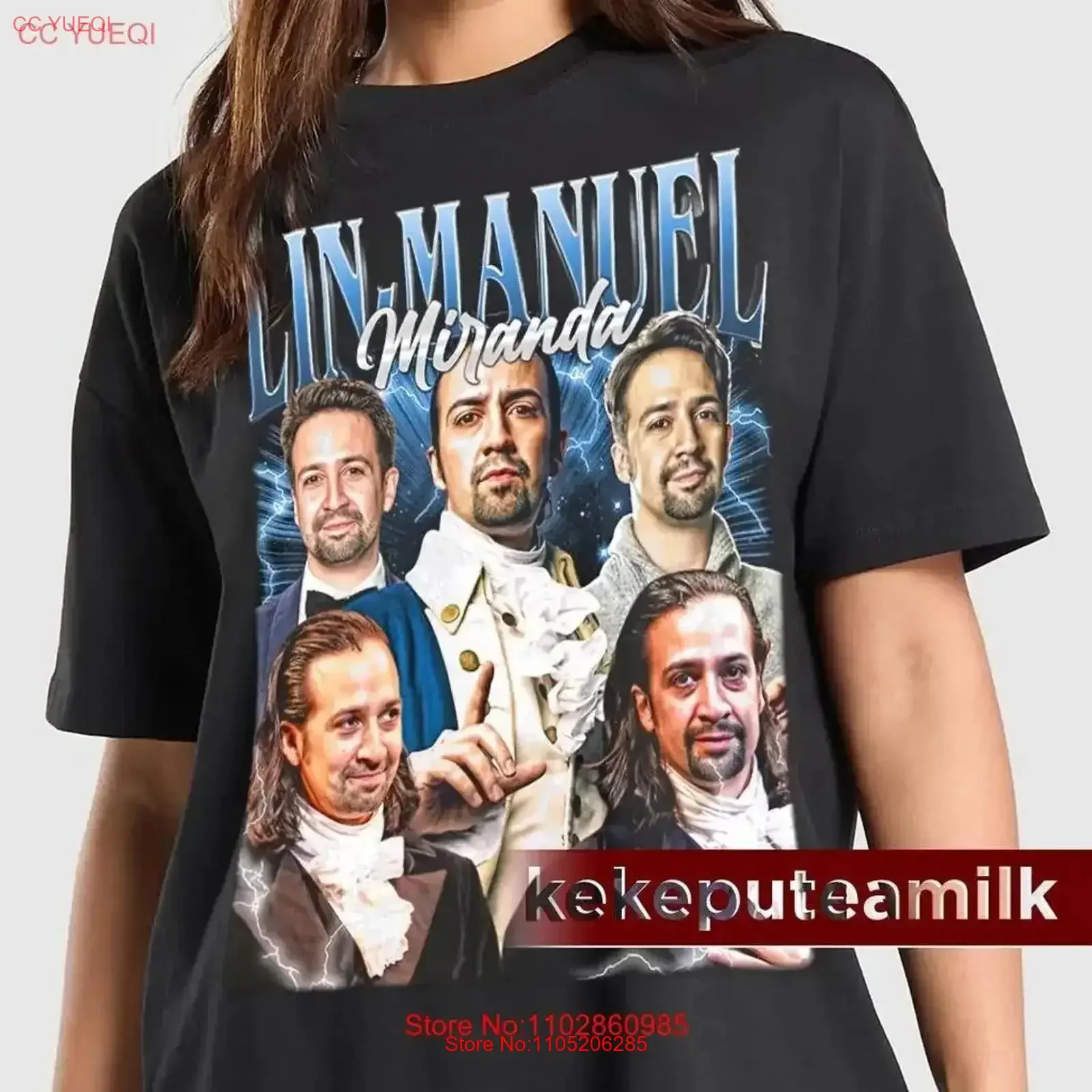 Limited Lin Manuel Miranda Softstyle T Shirt Vintage Washed graphic Breathable Casual homme fashion Stylish Comfortable