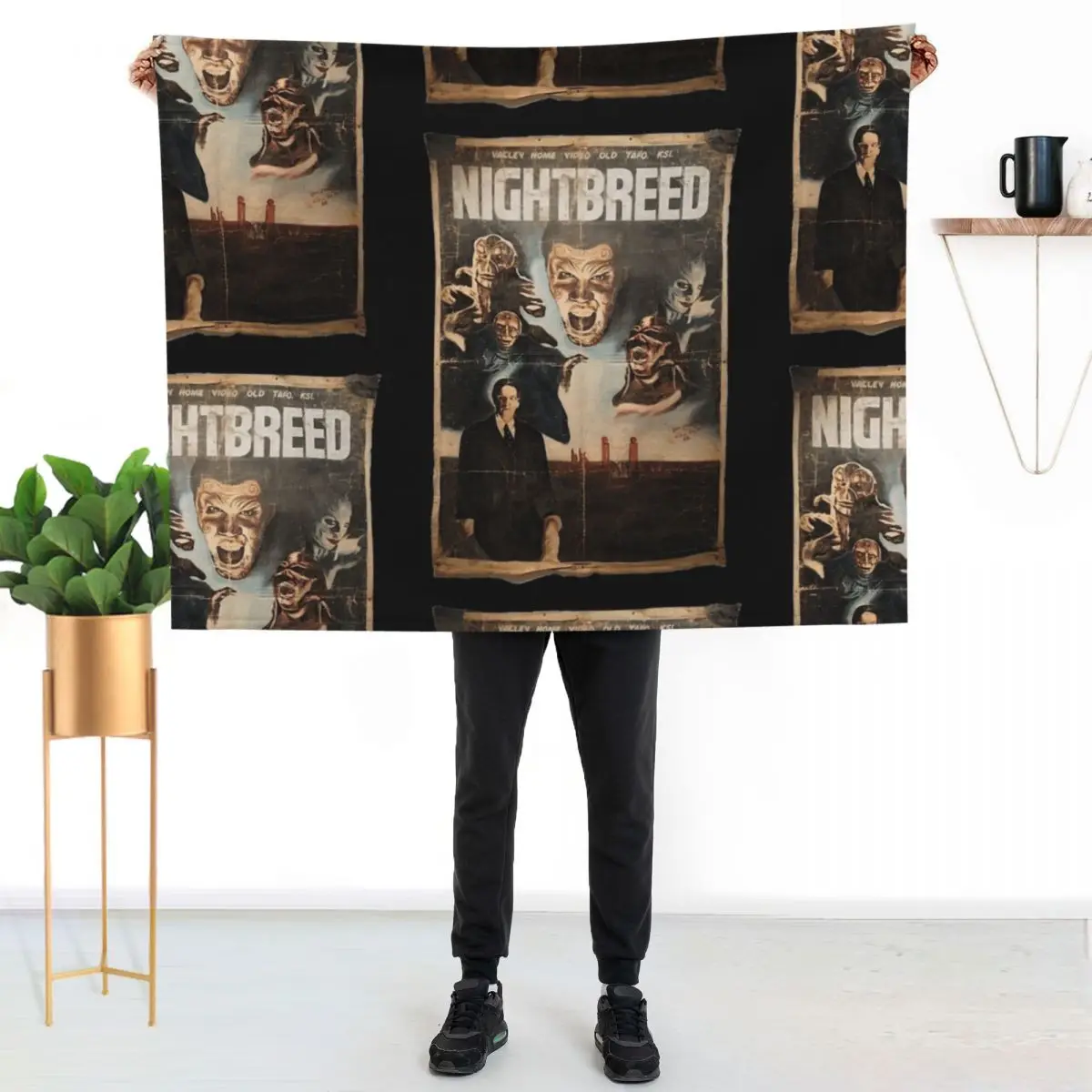 

Clive Barker - Nightbreed Throw Blanket Summer Cool Breathable Blanket for Sleeping
