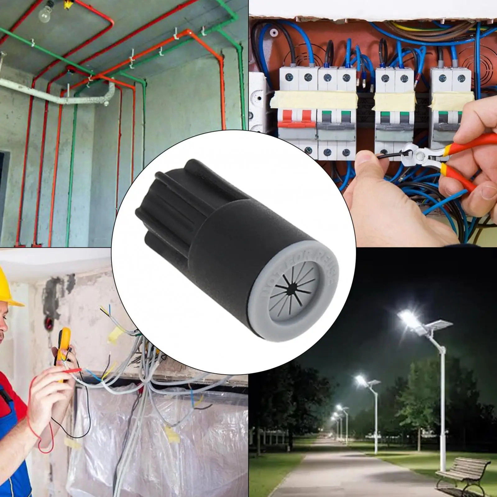 20pcs Waterproof Outdoor Electrical Connector Cable Terminal Waterproof Connector Landscape Wire Splice for Building Application