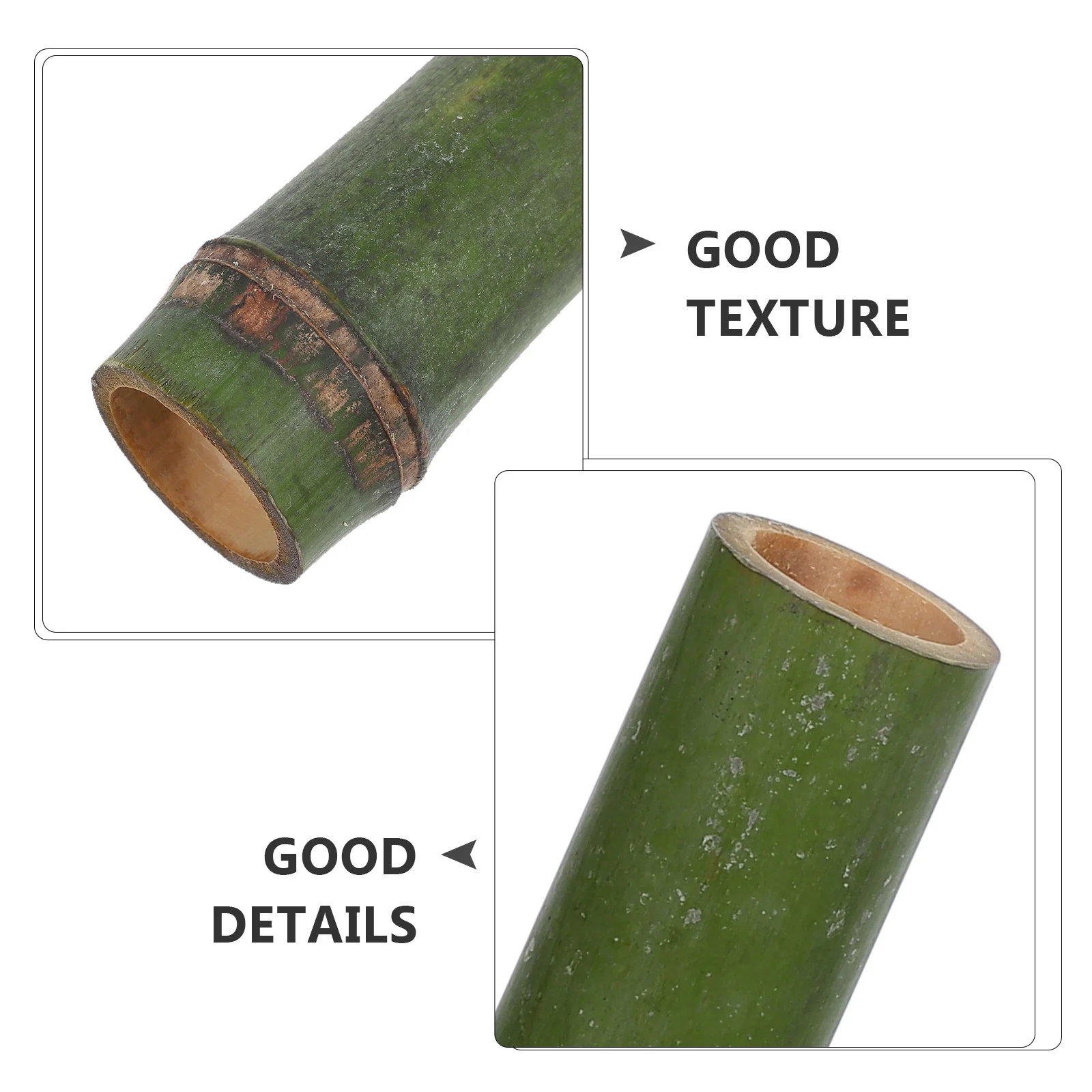 

3Pcs Bamboo Planter Pot Eco Friendly Vase for Small Flowers Bonsai Succulents Creative Home Office Wedding Decoration