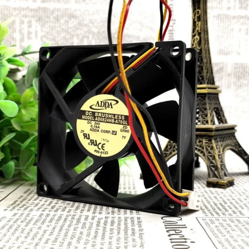 

L High Performance Cooling Fan AD0824HB-A76GL 24V 0.16A 80*80*25mm