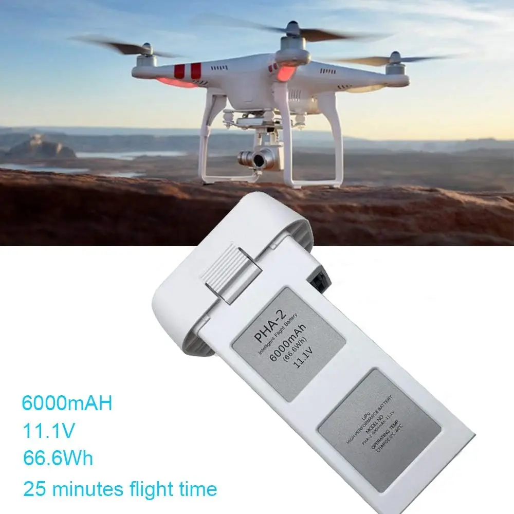 Digital Quadcopter  Li-Pol Battery Compatible with  Phantom 2 Vision Quadcopter  Ultra High Capacity Battery