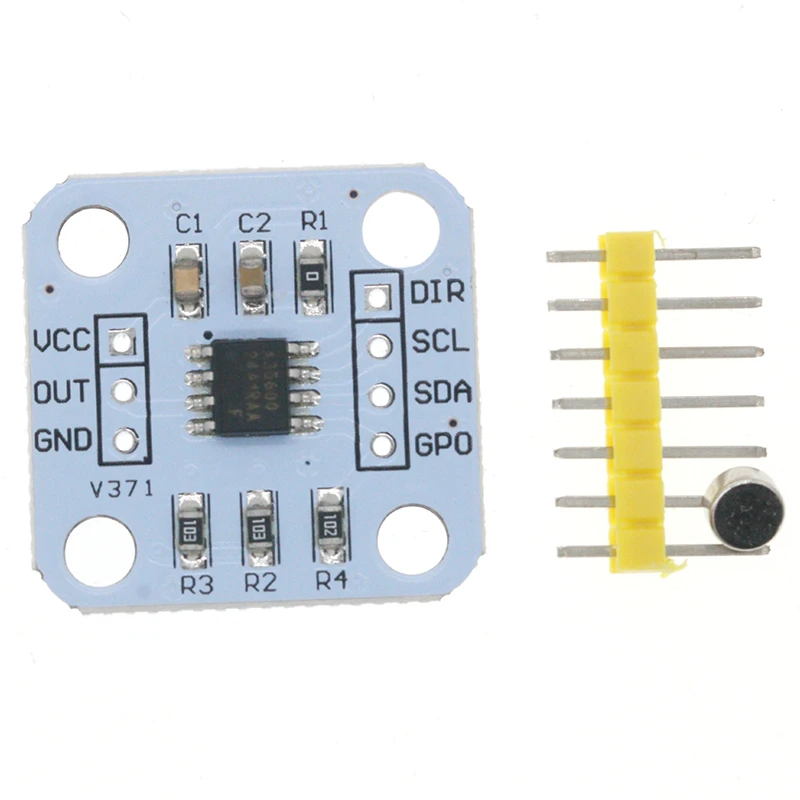 AS5600 Magnetische Encoder Magnetische Inductie Hoek Meting Sensor Module 12bit Hoge Precisie