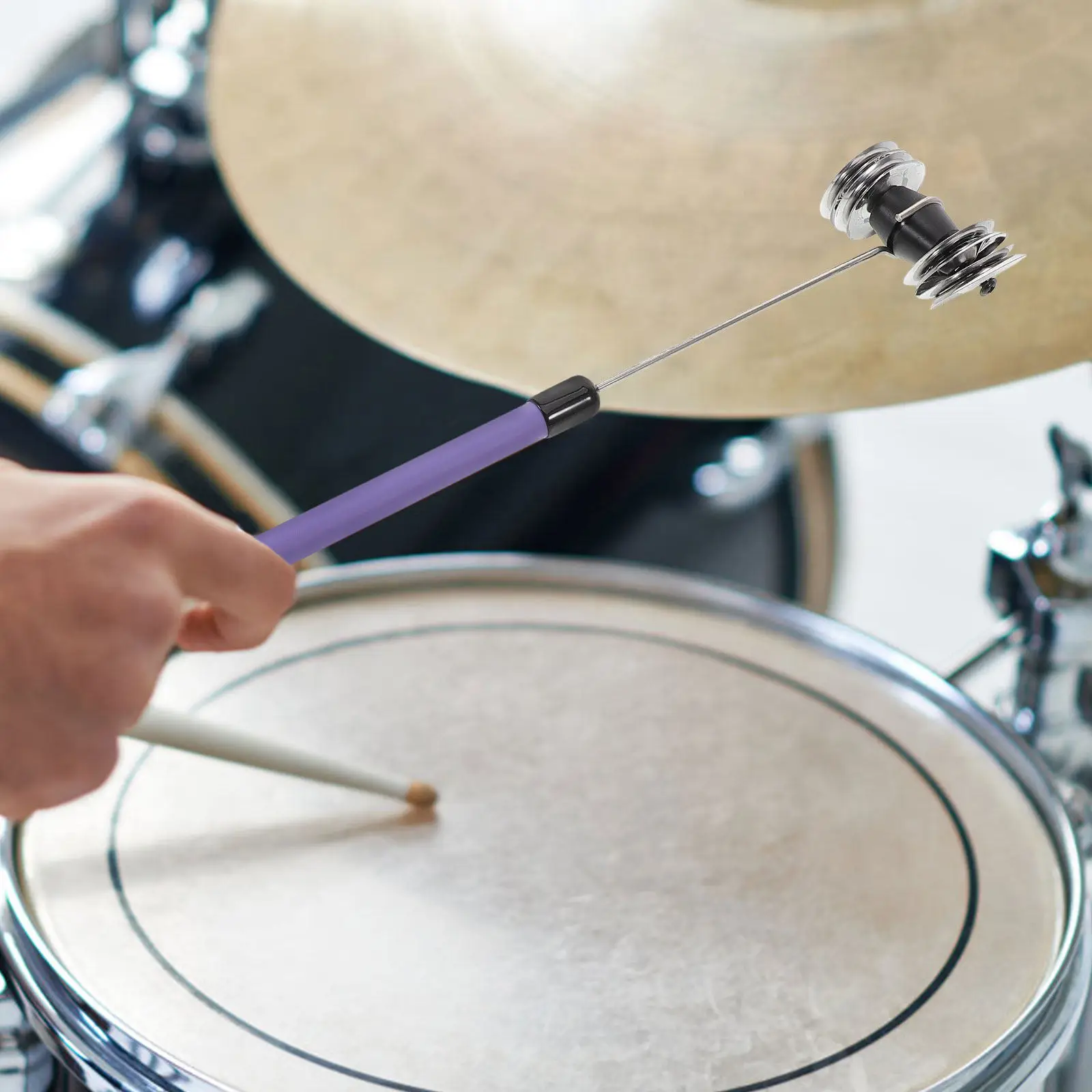 

Metal Drum Brushes for Drum Set Steel Wire Head Design Enhanced Elasticity Suitable for Jazz Percussion Performances and Snare