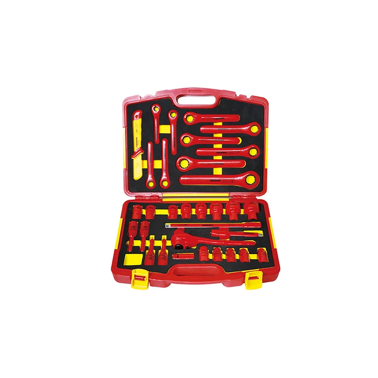 

FINEWORK 99LB006 32 PCS Hand Insulated Ratchet Wrench Tool Set