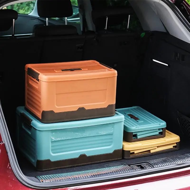 New Arrival Large Capacity Foldable Storage Box With Lid Multifunction Organizer Toy Box Student Dormitory Plastic Storage Case