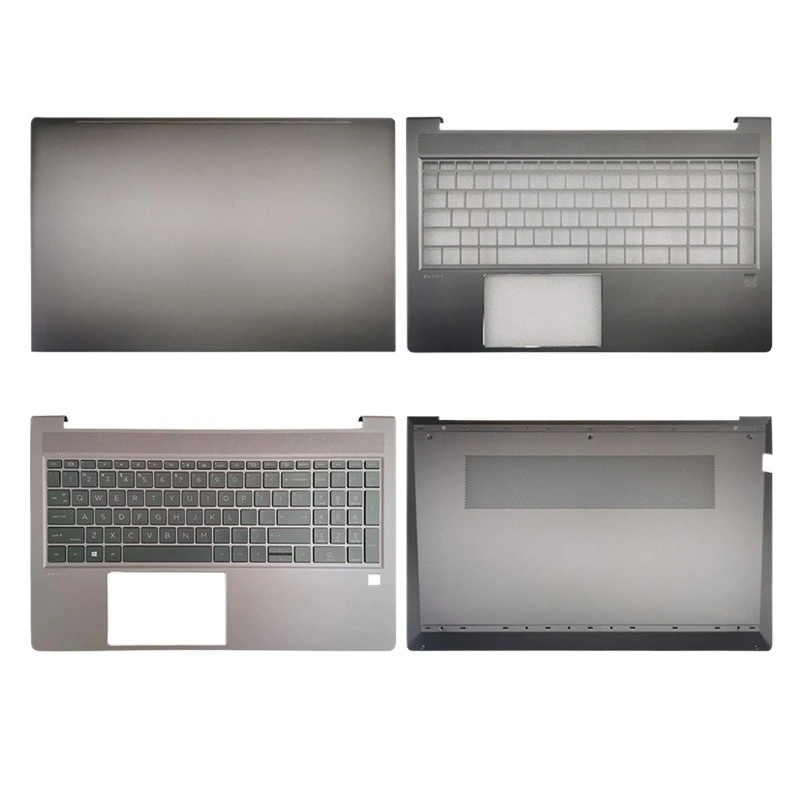 

Новинка для ноутбуков ZBook 15 Power G7 G8 M26112-001, задняя крышка ЖК-экрана, верхняя часть упора для рук, верхняя часть корпуса клавиатуры, нижняя часть корпуса, серый цвет