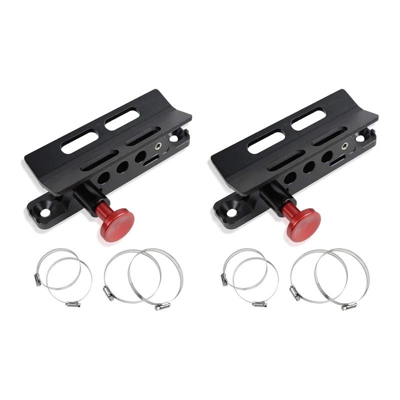 2X Universal Quick Release Roll Bar Fire Extinguisher Mount Bracket for Jeep Wrangler Polaris RZR Ranger Can-Am Maverick