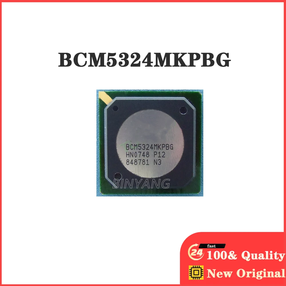 (1piece) 100% BCM5324MKPBG BCM5324MK BGA New Original Stock IC Electronic Components