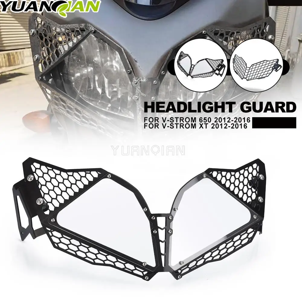 

For Suzuki DL650 VSTROM 650 V-Strom 650 V Strom XT 2012 2013 2014 2015 2016 Motorcycle Headlight Guard Headlamp Protector Covers