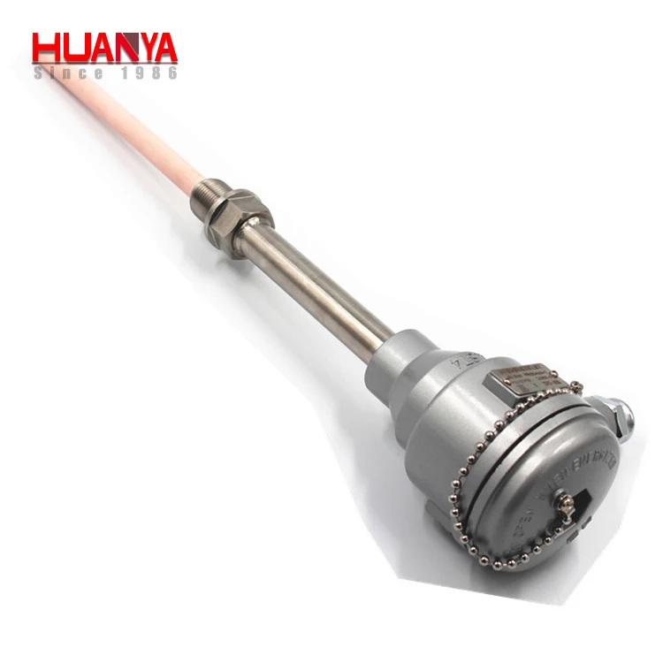 Explosion proof platinum rhodium thermocouple b s r type thermocouple pt100 sensor k type Thermocouple 1200c