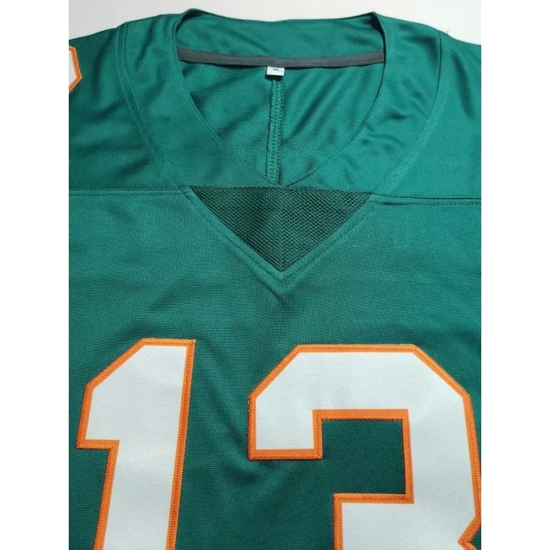 تي شيرت رجالي مطرز لكرة القدم جيرسي قابل للتنفس برقبة على شكل حرف V من Miami Rugby Jersey بأكمام قصيرة للتدريب والمنافسة ملابس رجالية