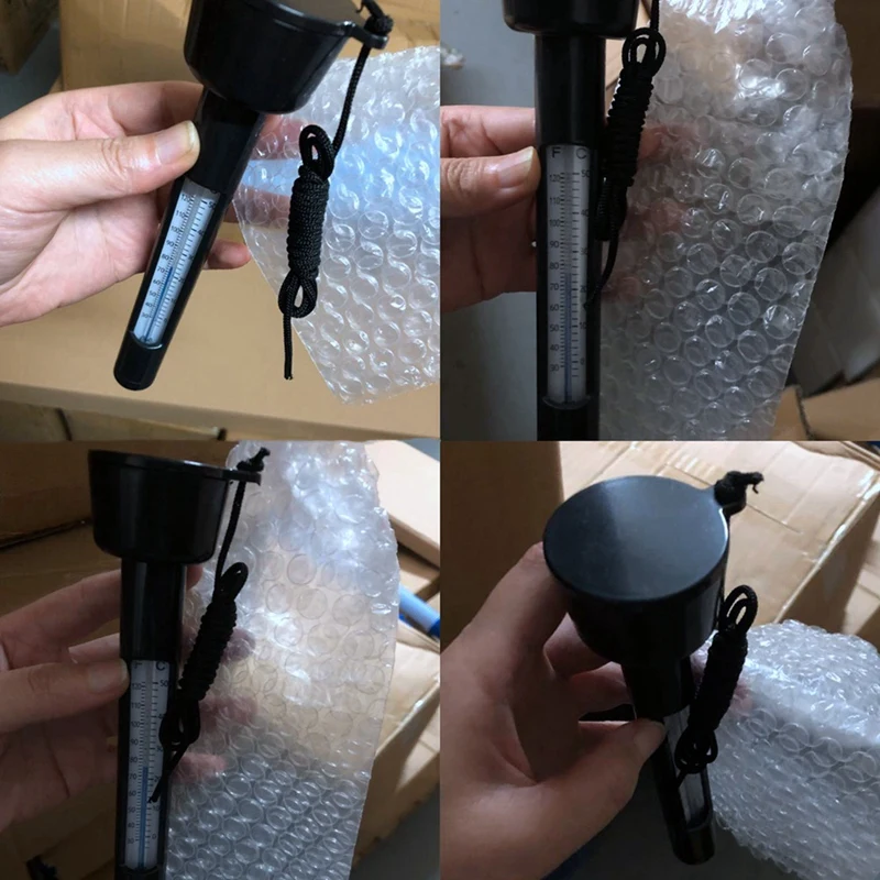 Лучший термометр для бассейна, плавающий термометр для температуры бассейна, легко читаемый, для открытых и внутренних плавательных бассейнов и спа-салонов