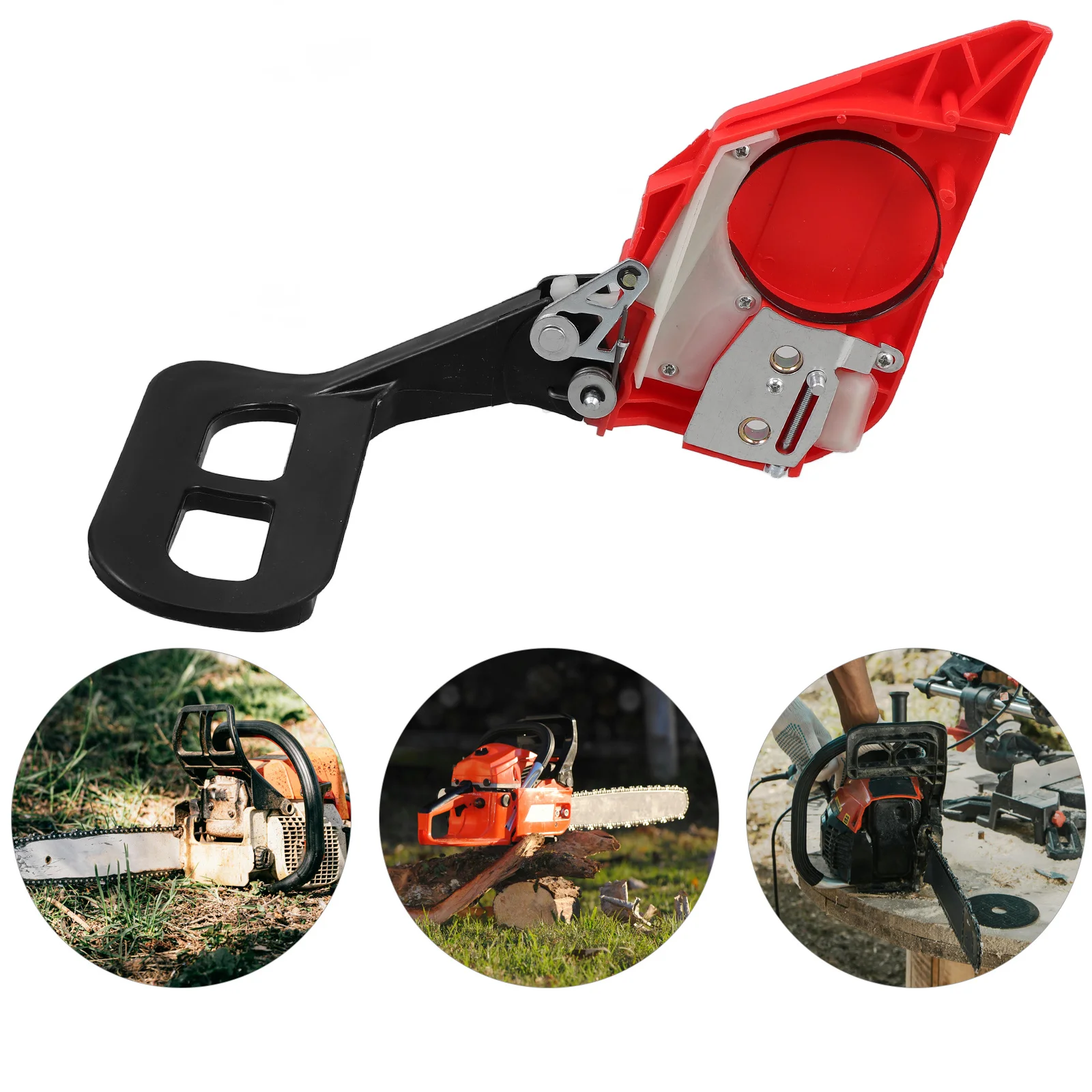 سلسلة المنشار دواسة فرامل الجمعية النايلون الصلب لاستبدال نماذج الحرفي سهلة التركيب سلسلة دواسة فرامل غطاء مقبض