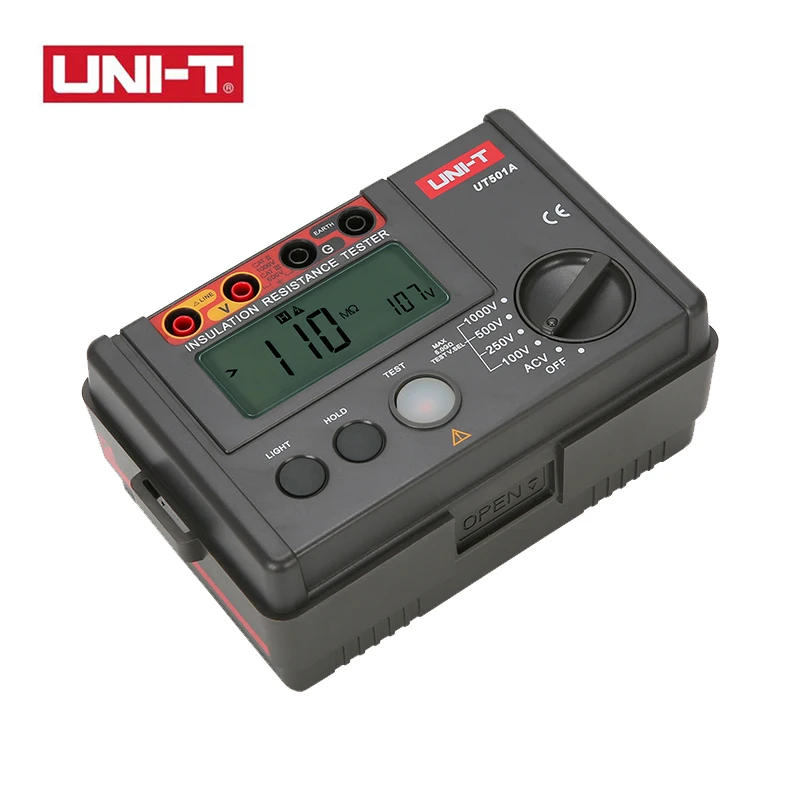 UNI-T UT501A 絶縁抵抗テスター 1000V メガオーム計 5GΩ オーム