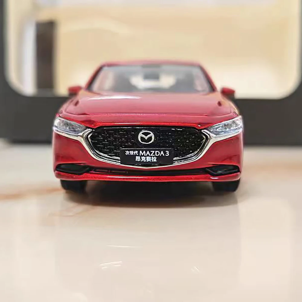 Original Die-cast 1:43 Scale 2021 Mazda 3 Axela Simulation Alloy