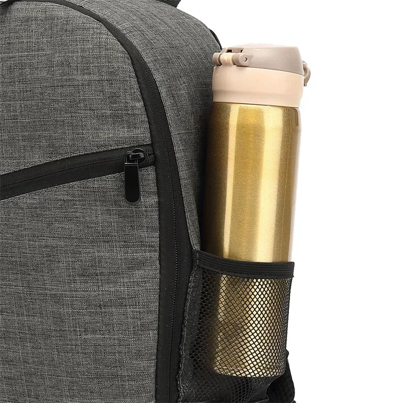 حقيبة كاميرا مقاومة للماء ومضادة للصدمات وقابلة للتنفس للرجال لنيكون وسوني حقيبة ظهر صغيرة للصور فيديو للنساء