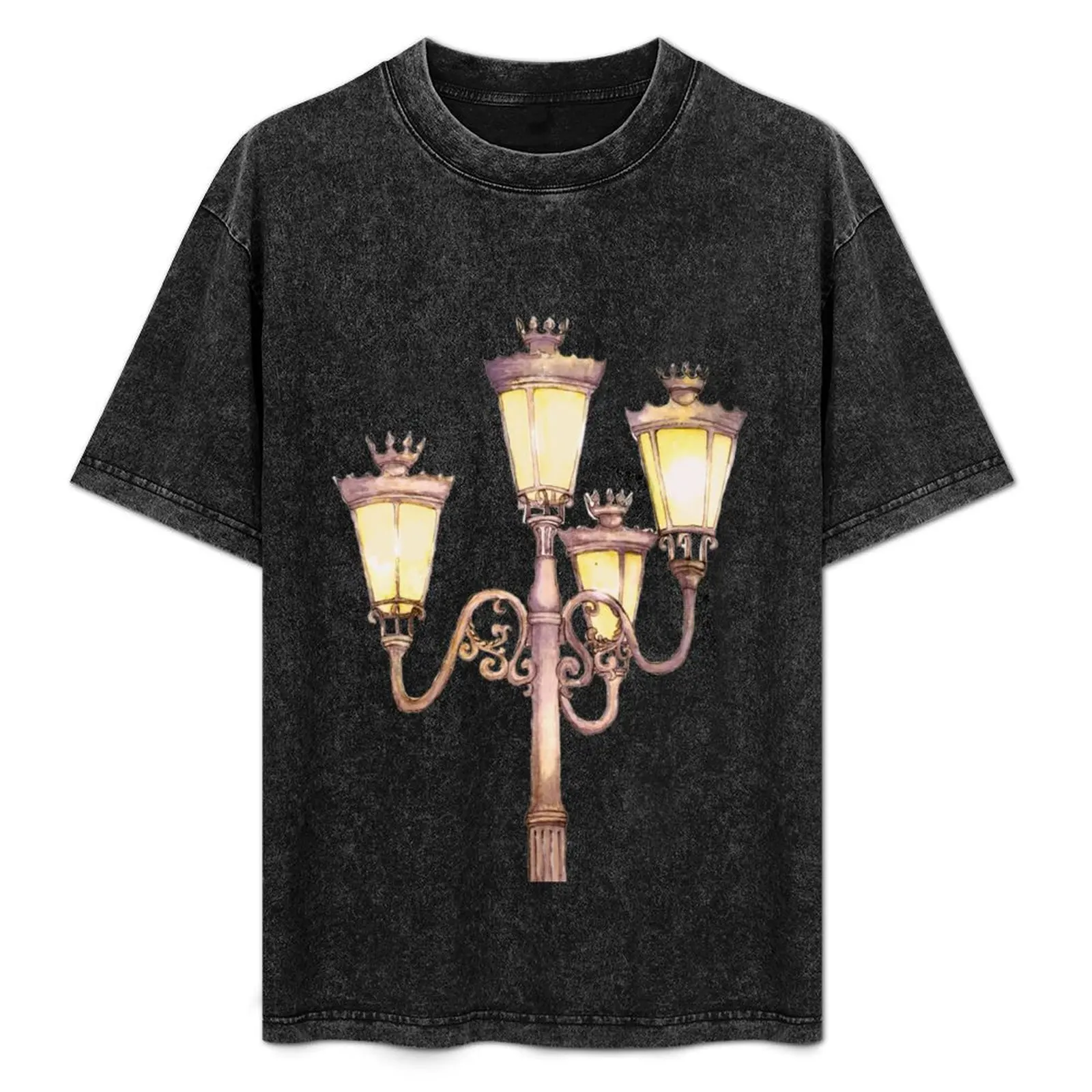 

Street lights T-Shirt Work Wear Simple Tee Shirt