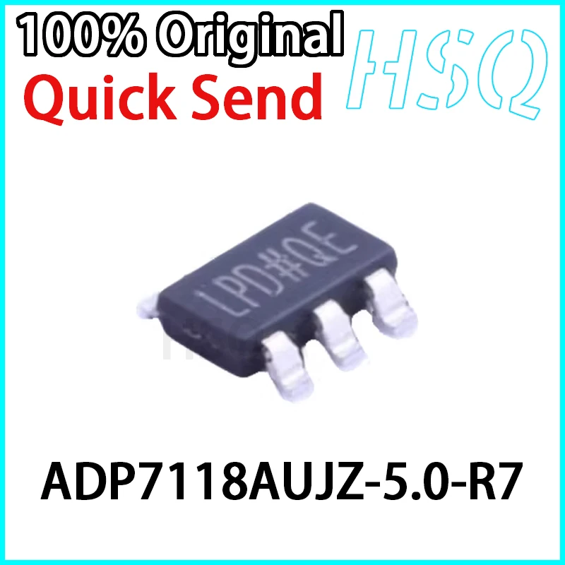 1PCS ADP7118AUJZ-5.0-R7 Silk Screen LPD SOT23-5 Low Voltage Differential Stable IC Chip