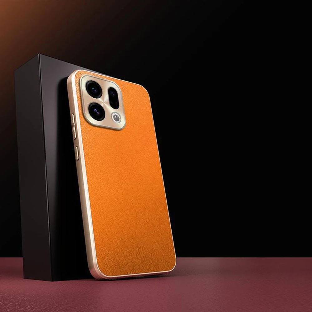 Phone Case for OPPO Find X9 X9 Pro Shockproof Hard Cover Aluminium Alloy Lens Protection Plate Anti Slip Soft Buttons