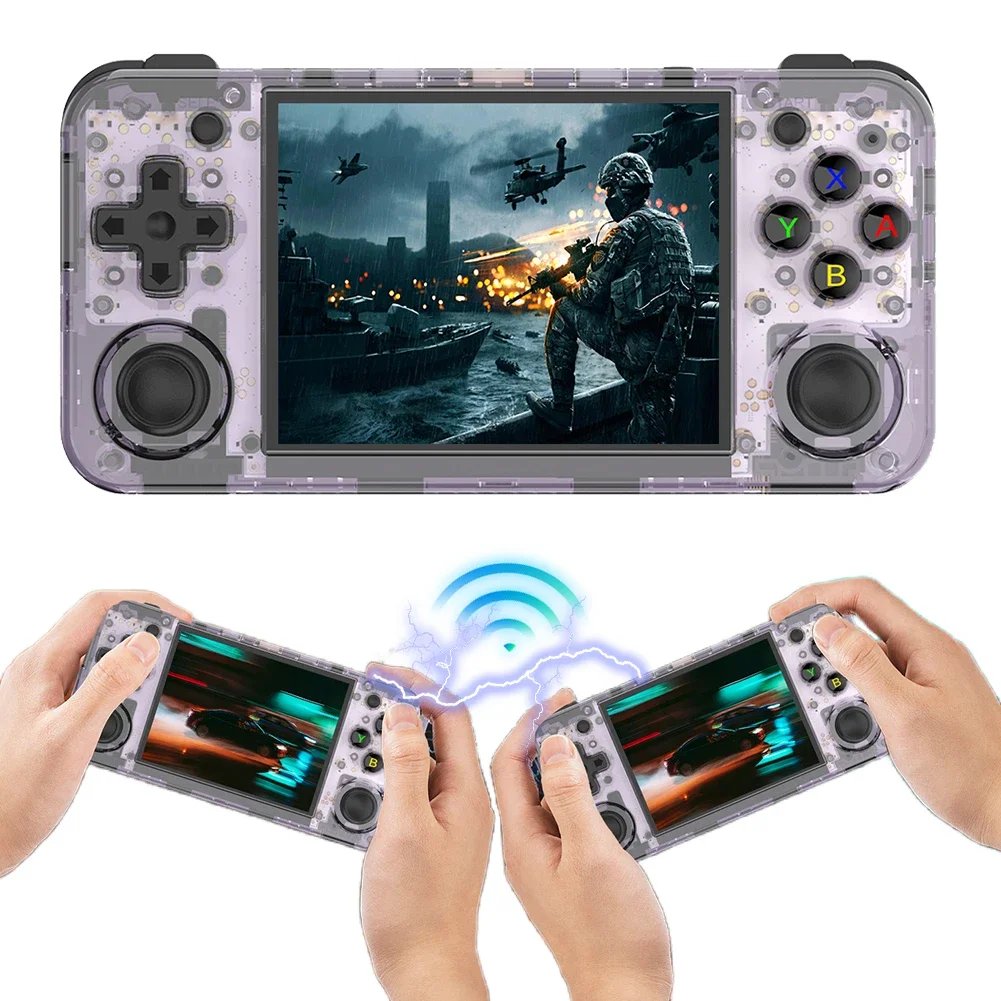 RG35XX H Handheld Game Console Built in 10000+/5000+Games 3.5Inch IPS Screen Linux System H700 64G/128G Retro Video Games Player