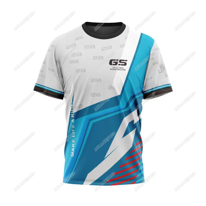 Motorsport ADVENTURE Racing Riding Quick Dry For BMW R1250 G310 F750 F850 GS T-shirt Summer Motorrad Water Bird Motorcycle