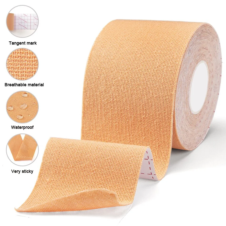 الرياضة Kinesio الشريط العضلات - مراجعة Kinesiology Tape Sports وسعره