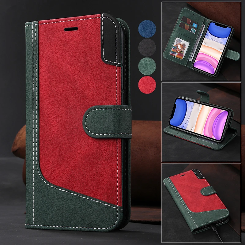 

Case For Huawei P50 P30 P20 Pro P Smart Z Mate 20 Lite Mate 10 Lite Y6 Honor X9 X8 X7 Flip Wallet Stand Phone Cover Card Slot