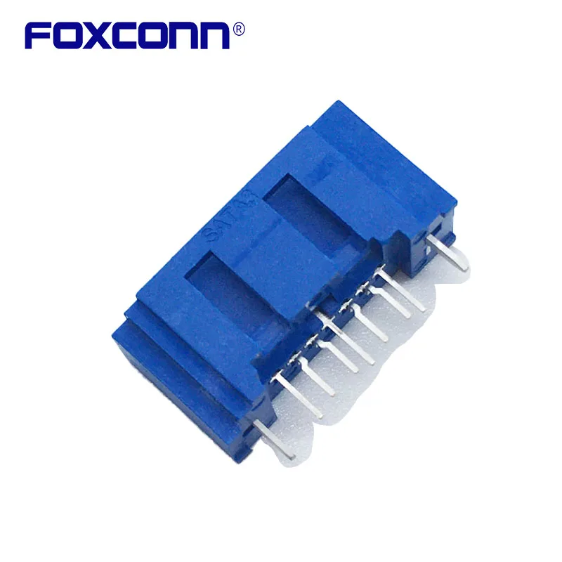 Foxconn LE18077-Z54D-4F Blue SATA 3.0 7pin Genuine connector